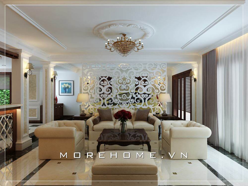 Thiết kế phòng khách tại Hà Nội